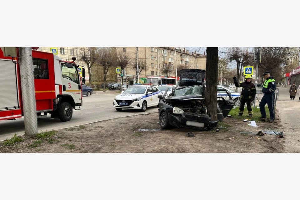 Шесть человек пострадали в результате ДТП на улице Дзержинского в Рязани.