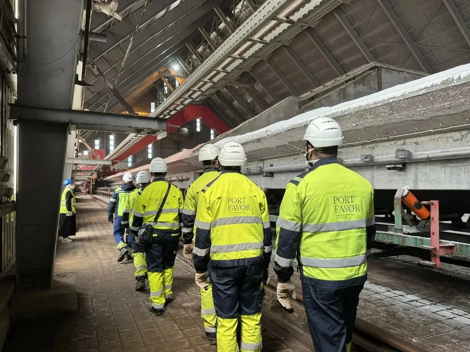 Туапсинский балкерный терминал обучает коллег из Балтики. Фото: max.ru/id2308120720_gos2