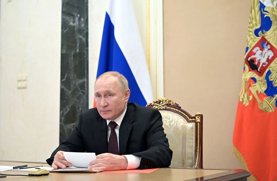 Владимир Путин встретился с президентом Лаоса Сисулитом в Кремле