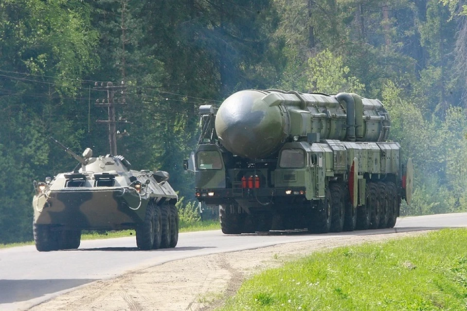 ВС РФ в рамках ядерных учений доставили боеприпасы в полевые пункты хранения ракетной части в Беларуси. Фото носит иллюстративный характер.
