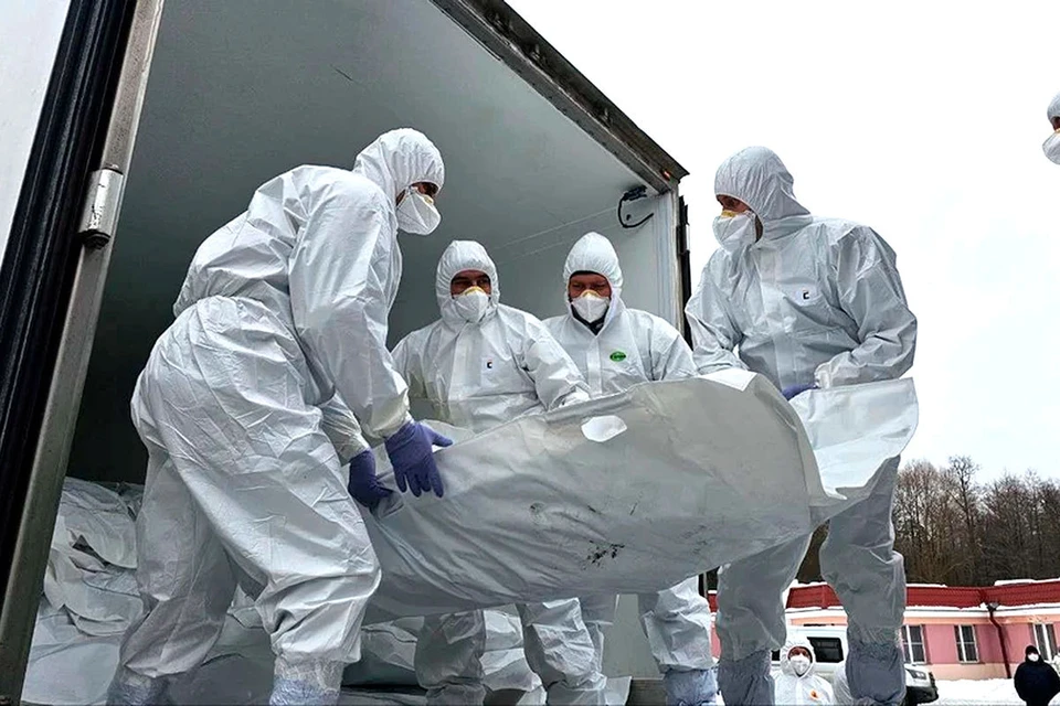 Украина не желает забирать тела погибших солдат ВСУ или забирает их порционно, но зато возвращает на родину прах бандеровцев. Фото: Фото: Telegram-канал «Владимир Мединский»