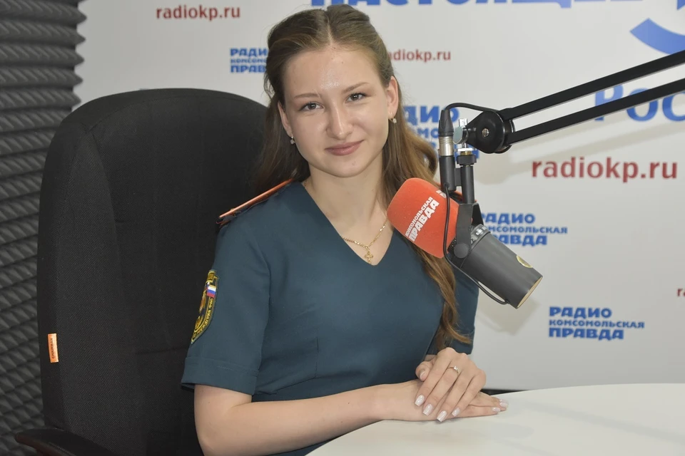 Инженер сектора исследовательских и испытательных работ в области пожарной безопасности Полина Долгополова.