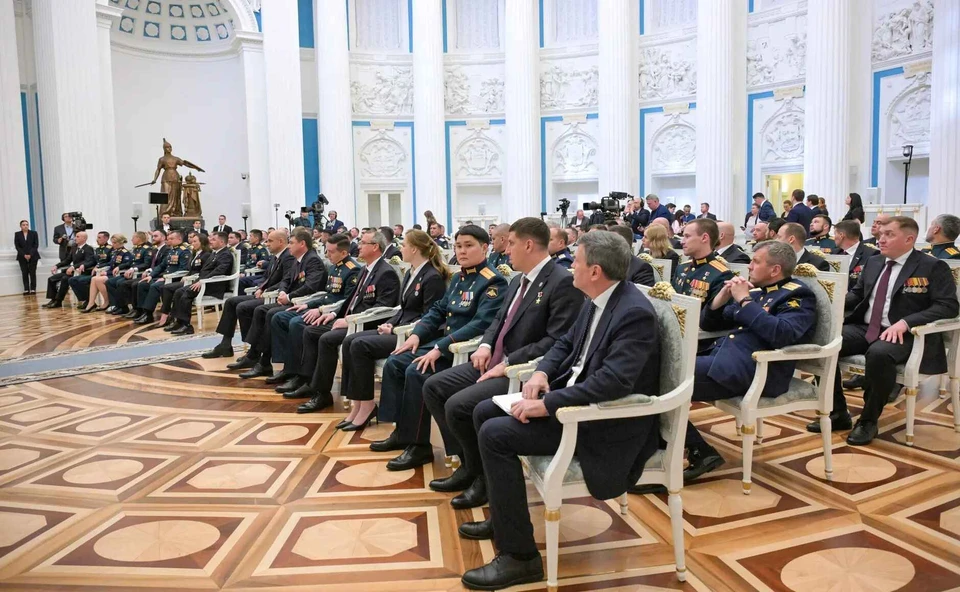 Путин принял в Кремле управленцев нового поколения из Краснодарского края