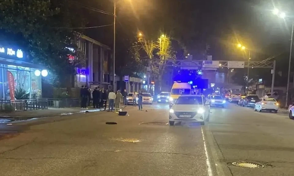 В Сочи погиб водитель мопеда. Фото: пресс-служба ГУ МВД по Краснодарскому краю