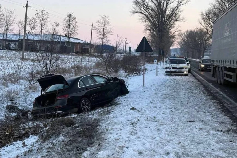 Авария произошла еще 14 января на трассе R-3 Кишинев-Чимишлия. Фото: соцсети