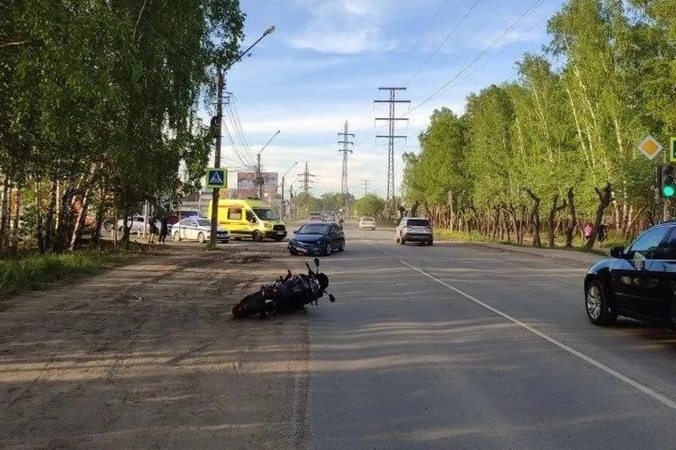 В авариях пострадали водители мотоциклов. Фото: Госавтоинспекция Томской области