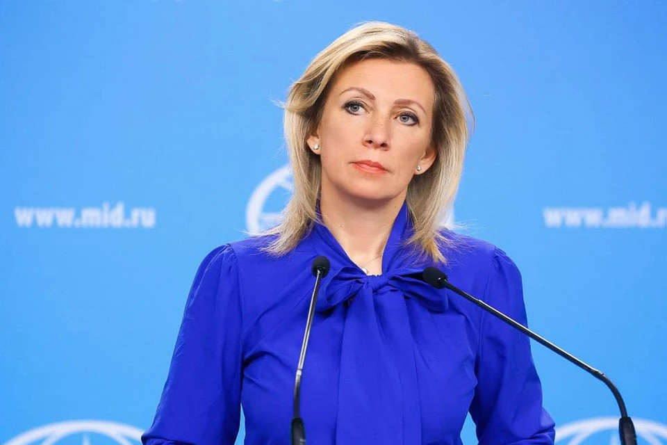 Мария Захарова назвала «абсолютным цинизмом» замалчивание западной прессой удара ВСУ по автобусу в Енакиево. Фото: МИД РФ