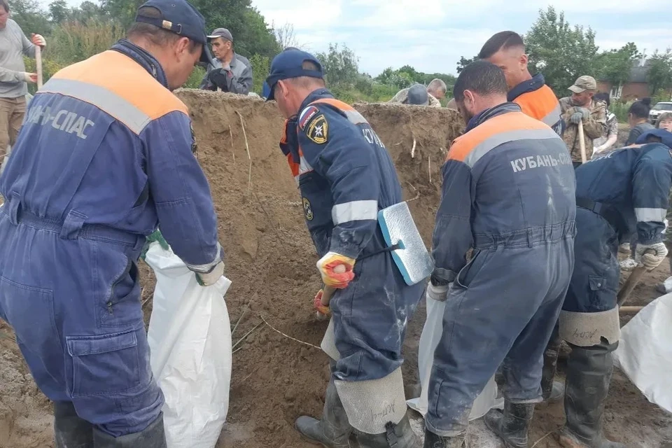 Фото: пресс-служба аварийно-спасательной службы «Кубань-СПАС»