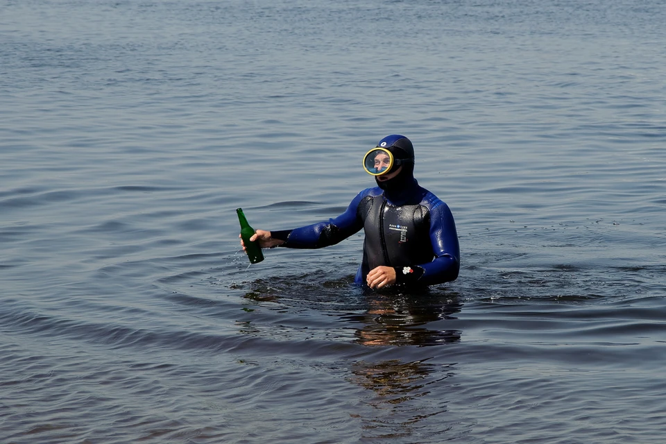 Водолазы обследовали 15 тысяч квадратных метров акватории в Новосибирске.