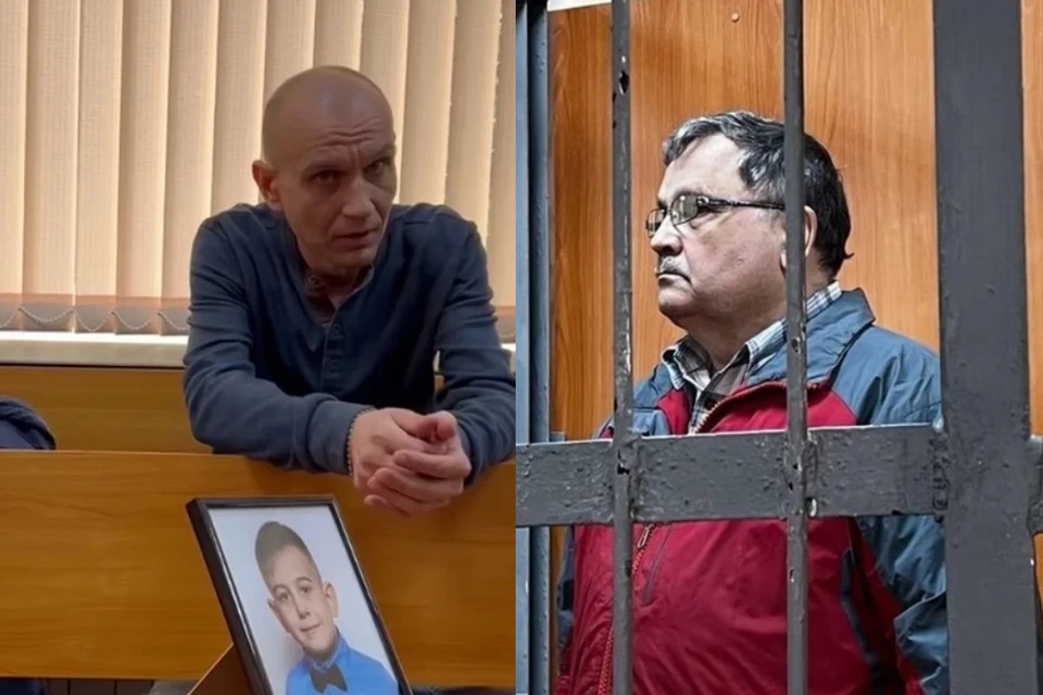 Родители мальчика (слева) требовали ужесточить наказание виновному (справа).