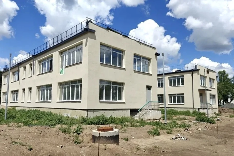 В детском саду №71 в Мариуполе ведется внутренняя отделка помещений. Фото: Единый заказчик