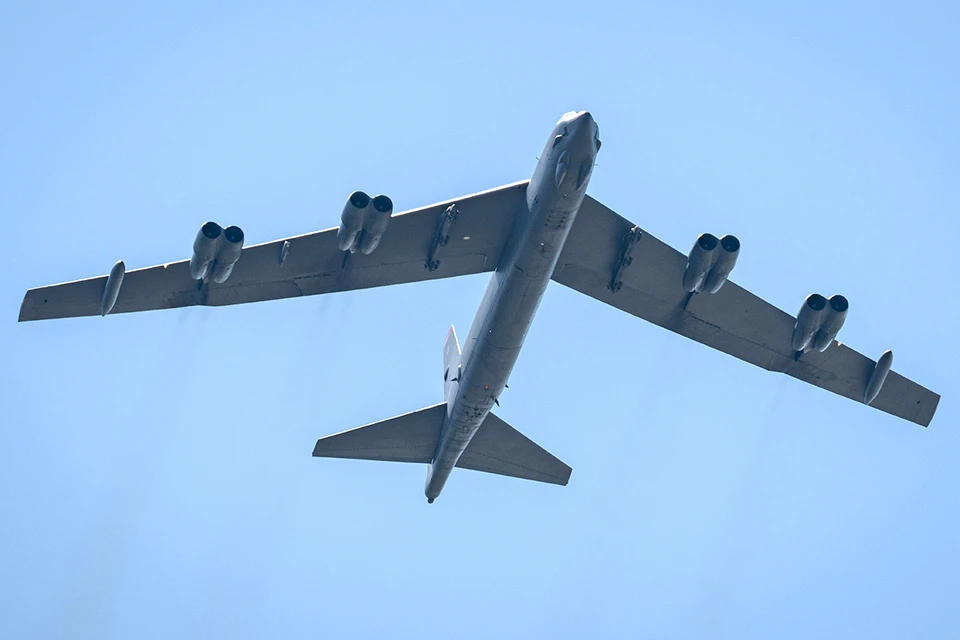 Стратегический бомбардировщик B-52 Stratofortress. Фото: Zuma\TASS