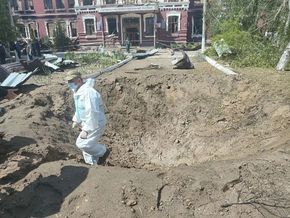 в ночь на 22 мая был атакован учебный корпус и общежитие Старобельского профессионального колледжа Луганского педагогического университета