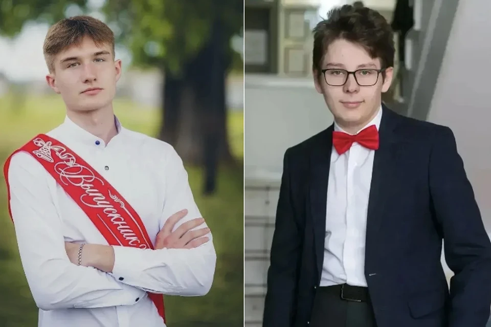 Артем Афанасьев и Сергей Маслов получили высшие баллы по физике и математике. Фото: министерство образования Челябинской области