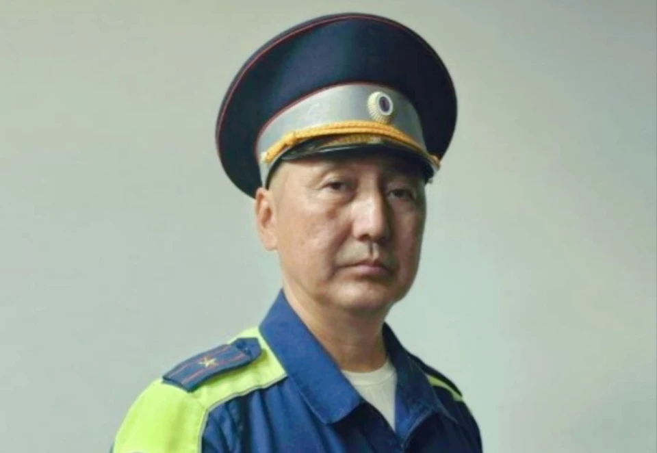 В Якутске инспектор ДПС сопроводил в больницу двухлетнего ребенка с судорогами Фото: МВД Якутии