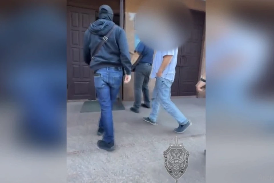 Задержание подозреваемого. Фото: УФСБ РФ по Ярославской области