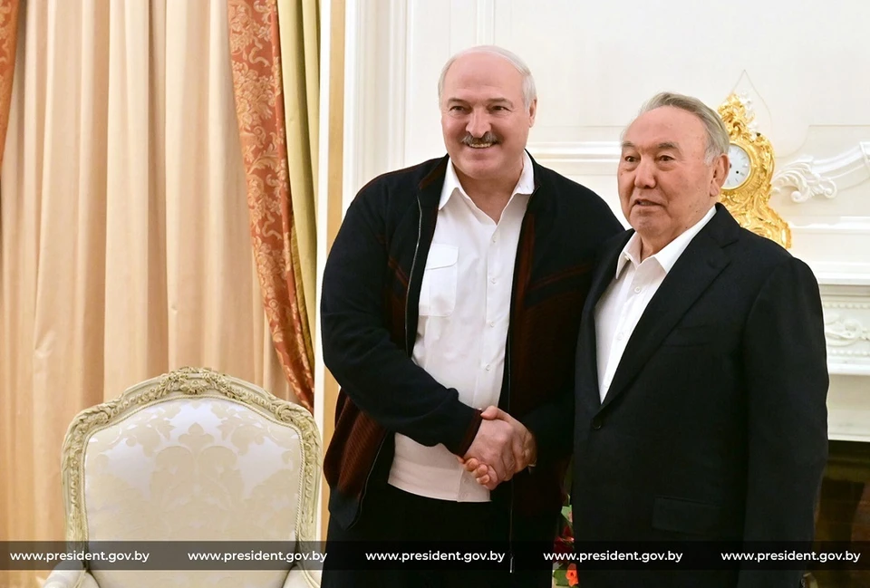 Лукашенко сделал заявление о политической мудрости экс-президента Казахстана Назарбаева. Фото используется в качестве иллюстрации: архив president.gov.by.