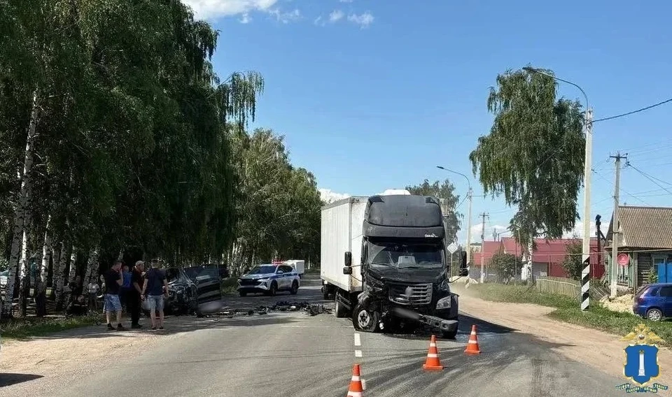 В ДТП под Димитровградом погибли три человека и пострадала девочка | ФОТО: УМВД России по Ульяновской области