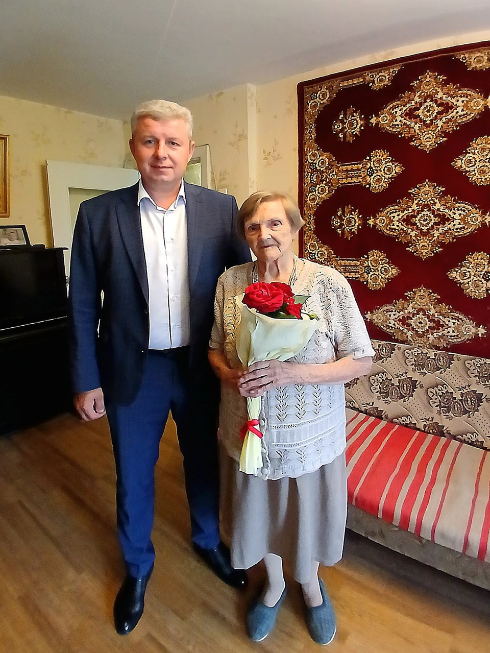 Ветеран Великой Отечетвенной войны Лидия Парменова из Нижнего Новгорода отметила 100-летний юбилей.