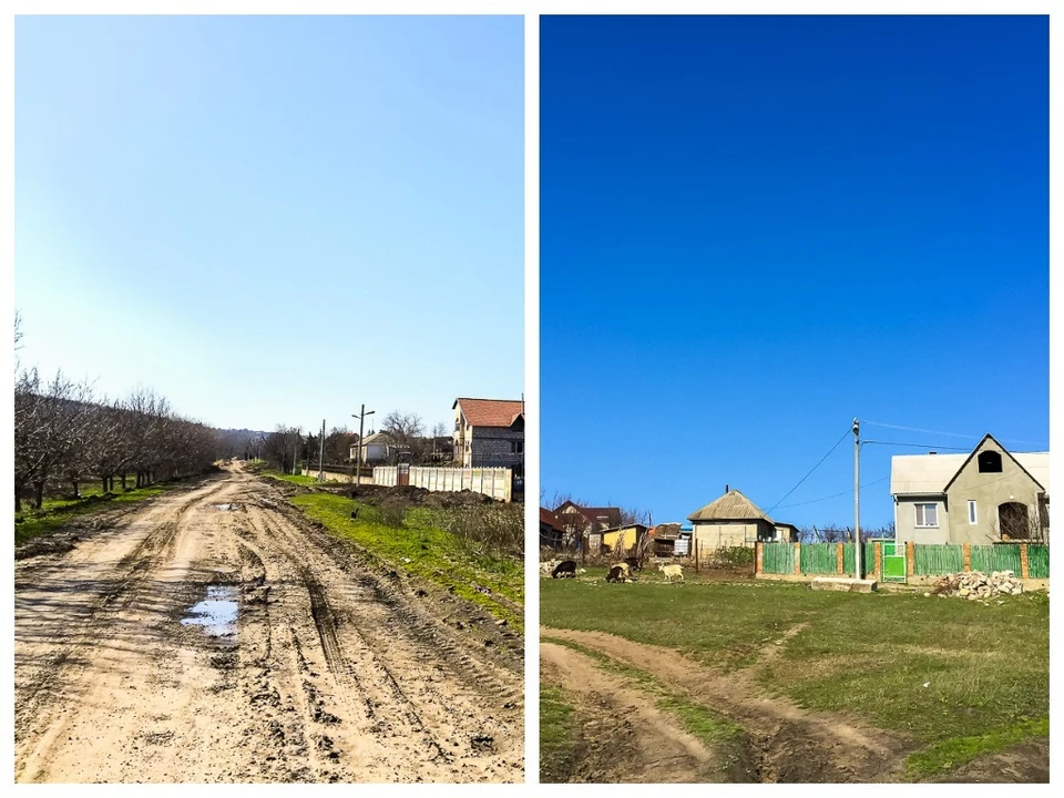 В населенном пункте Хумулешть, где проживает чуть более 200 человек, нет продуктового магазина, школы и общественного транспорта. Фото: коллаж КП