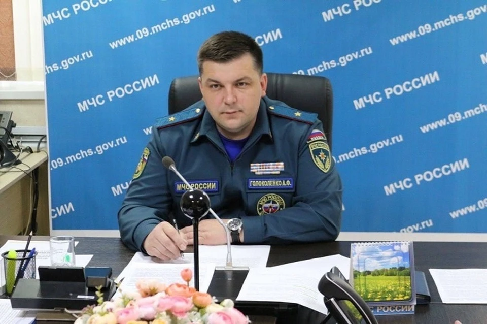 Александр Голоколенко. Фото: МЧС по КЧР.