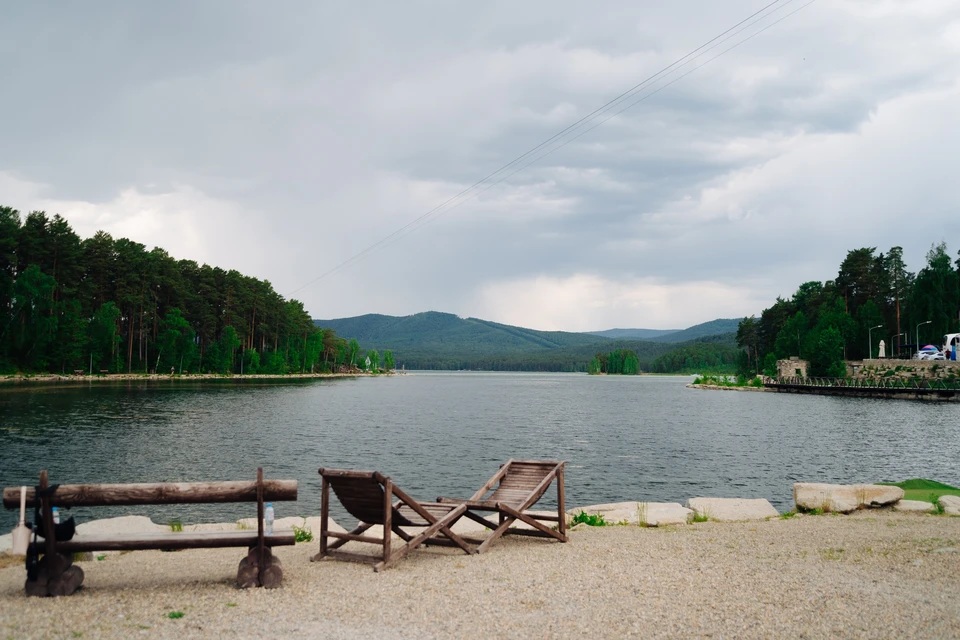 В поселке Тургояк также частично нет света.