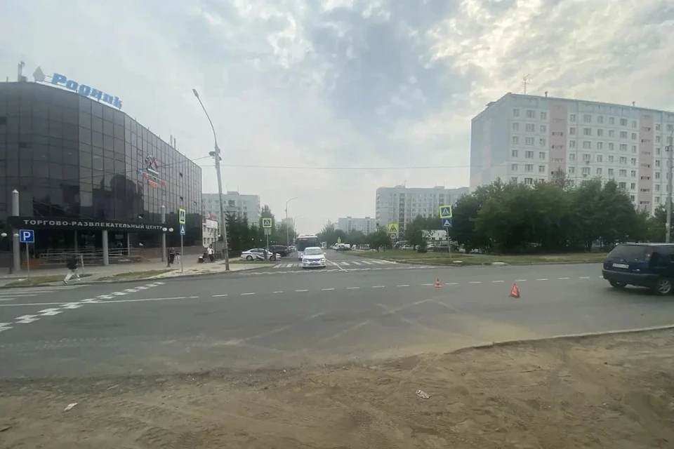 Оба доставлены в больницу. Фото: ГАИ Новосибирской области