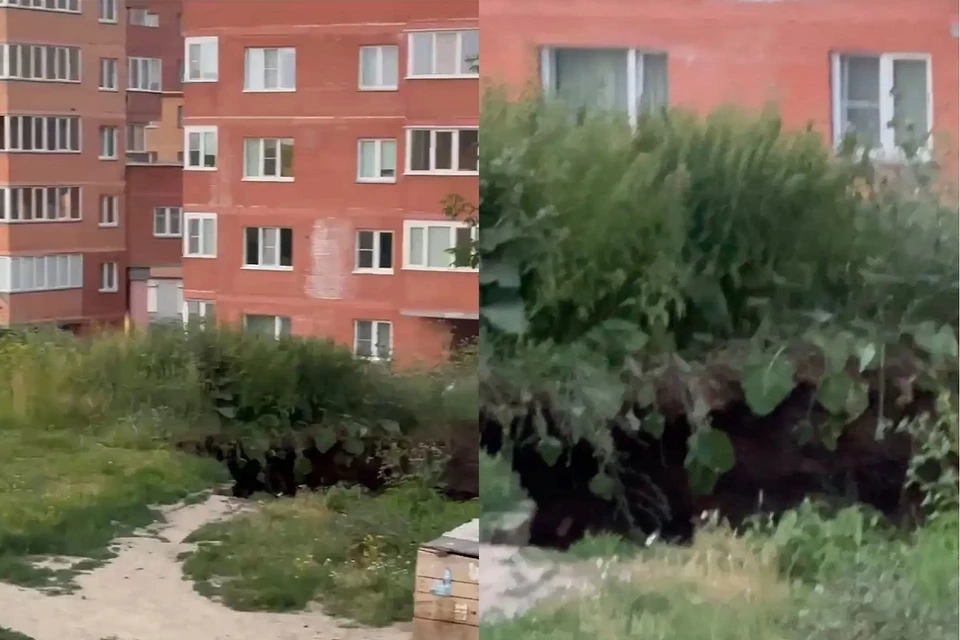 Сейчас место ограждено. Фото: предоставлено читателем КП-Новосибирск