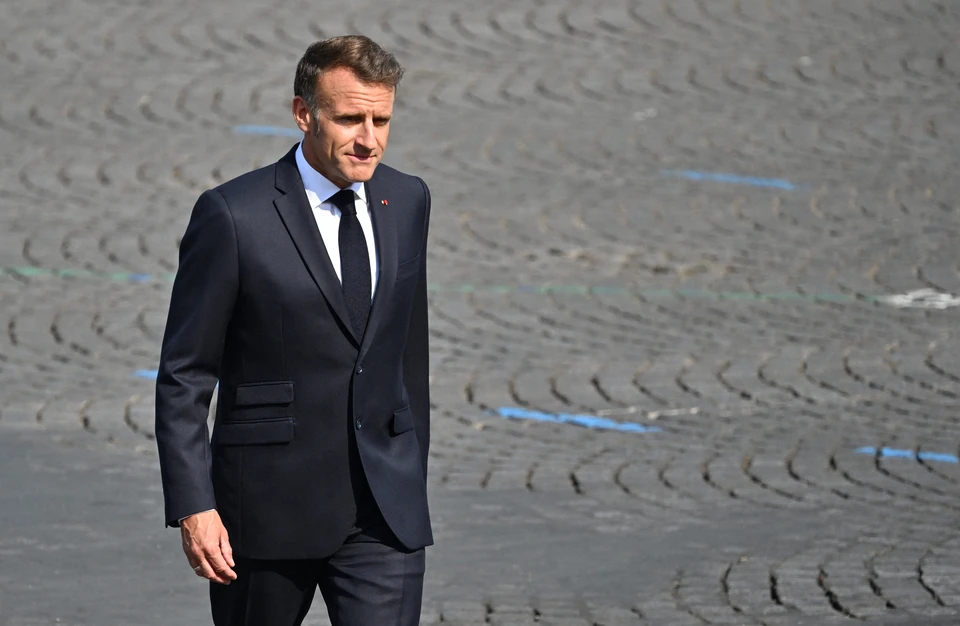 Президент Франции Эммануэль Макрон. Фото: Jacovides / Liewig / Bestimage/Keystone Press Agency/Global Look Press