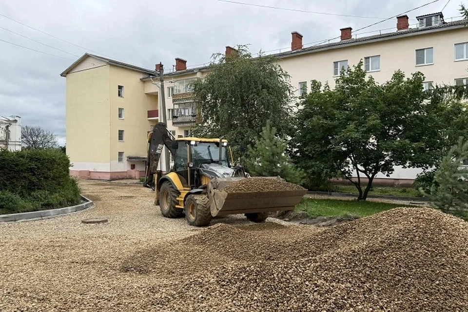 Ремонт в разгаре.