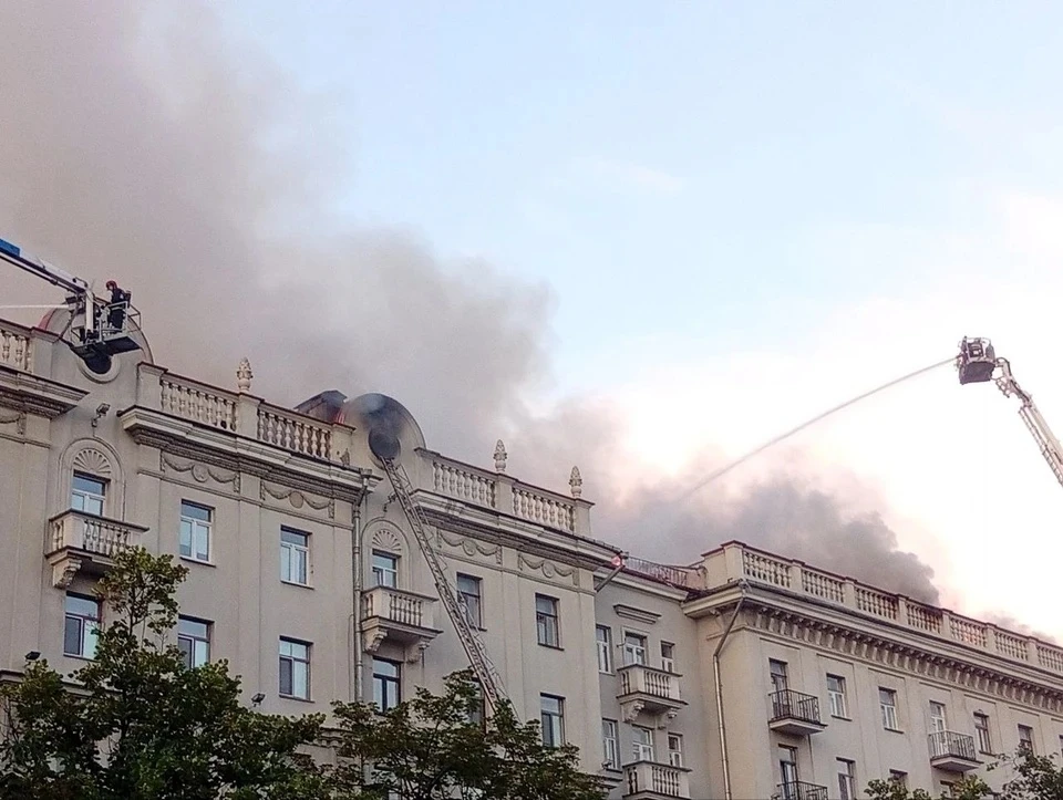 Только один из жильцов горевшего дома на Ленина, 9 обратился в страховую из-за пожара, у остальных – другая причина. Фото: читатель "КП"