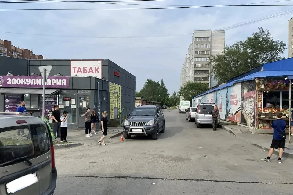 Оба ребенка пострадали. Фото: ГАИ Новосибирской области