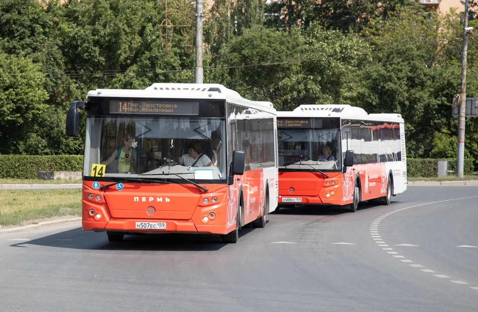 В Перми изменится движение нескольких автобусных маршрутов с 22 июля