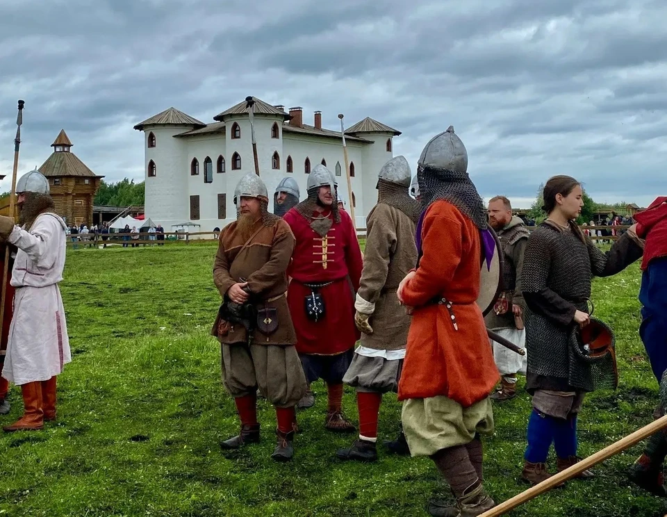 На фестиваль приехали 12 клубов исторической реконструкции. ФОТО: сайт фестиваля «Великий Волжский путь»