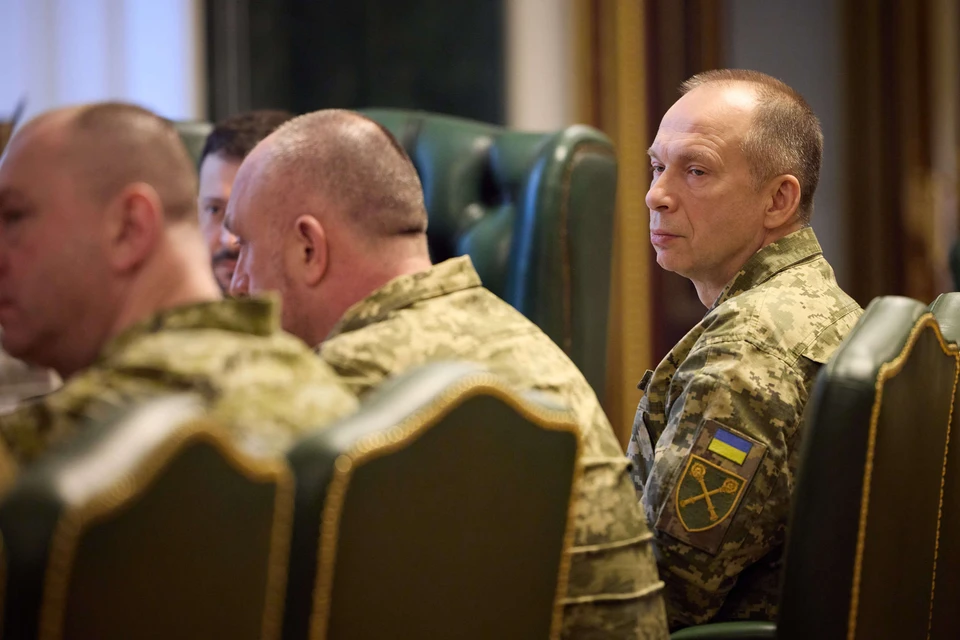 Бывший главнокомандующий ВСУ Александр Сырский. Фото: President Of Ukraine/Keystone Press Agency/Global Look Press