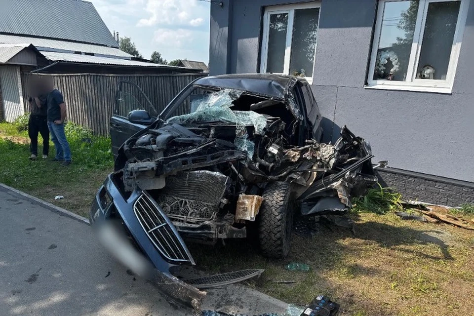 Пострадавшего увезли в больницу. Фото: Госавтоинспекция Удмуртии