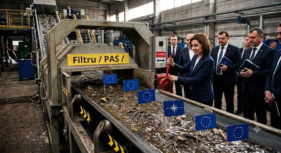 Фильтрация скандалов в Молдове. Фото: t.me/romania_ru