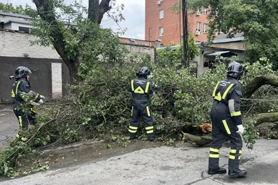 Режим ЧС введён в Азовском районе Ростовской области после стихии. Фото: администрация Ростова-на-Дону