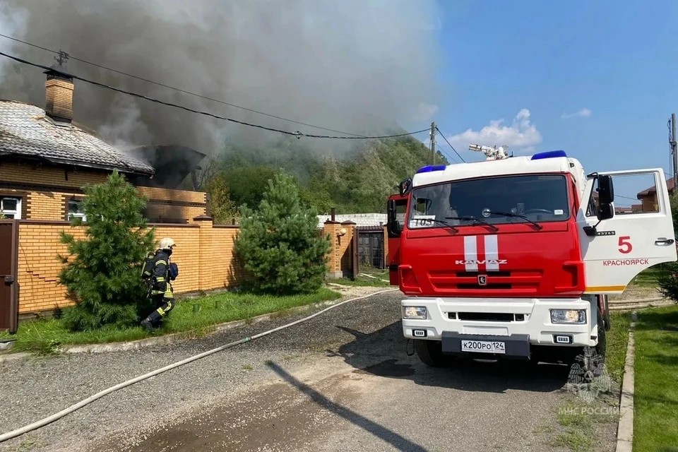 Пять пожаров, один утонувший – что произошло в Красноярском крае. Фото: МЧС