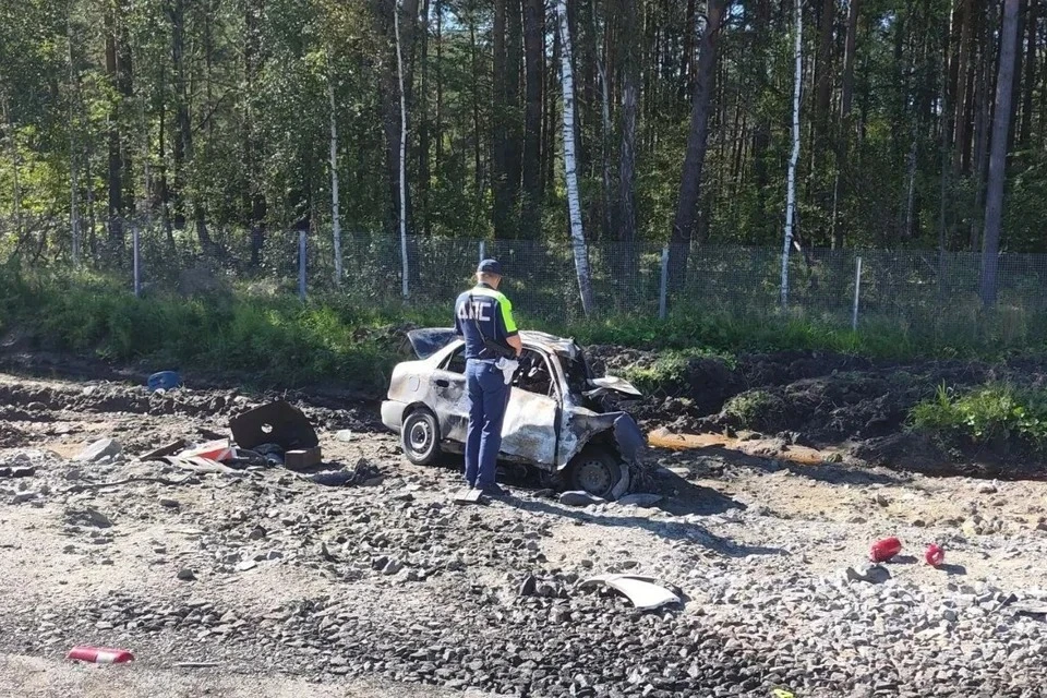 Под Екатеринбургом в смертельном ДТП погибли пять человек Фото: Госавтоинспекция Свердловской области