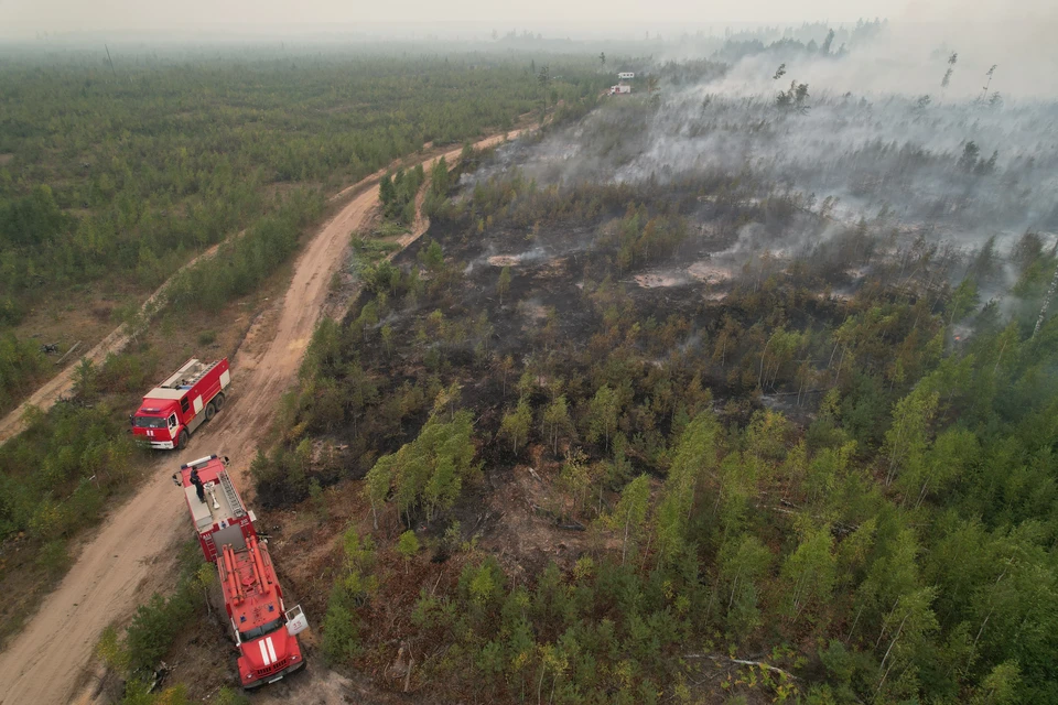 Пожары в Крыму выявляют при помощи космического мониторинга