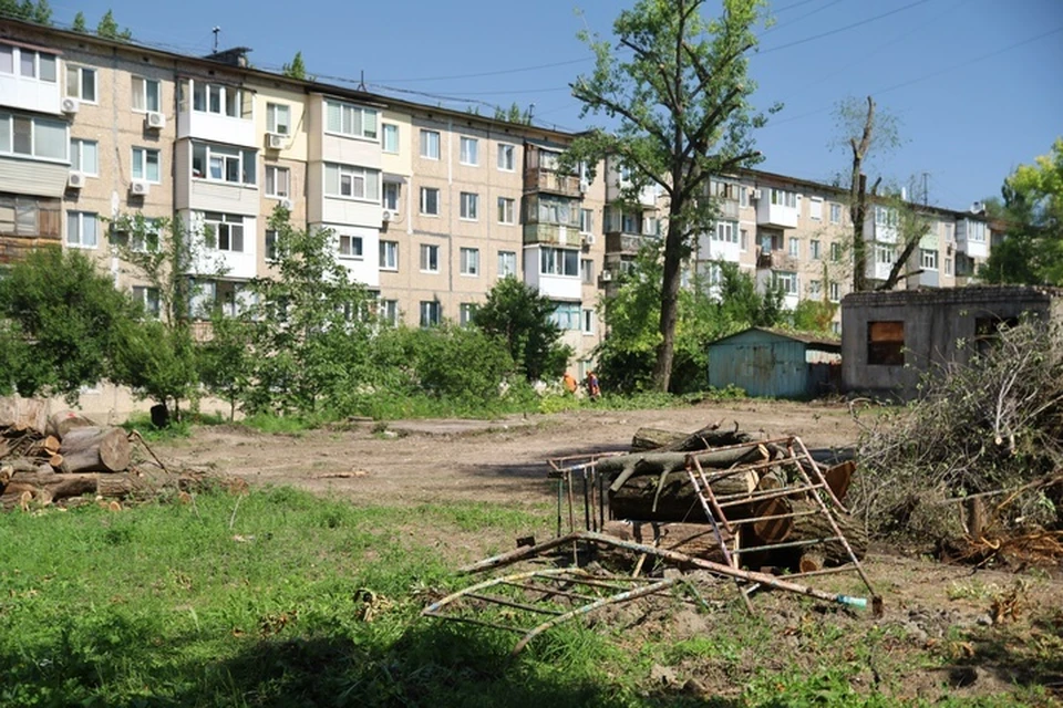 В Луганске обновят детскую площадку в квартале Солнечный