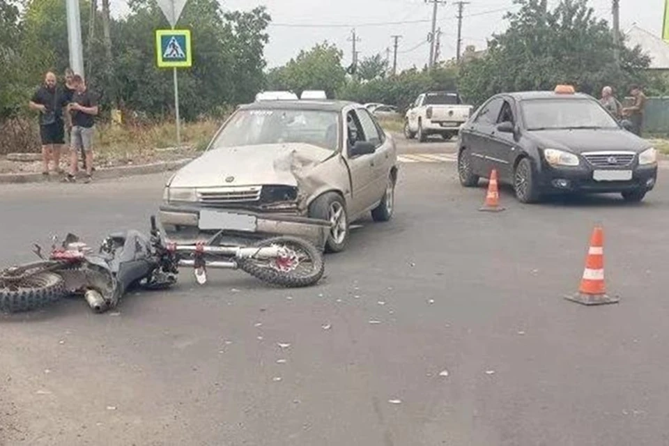 В Мариуполе задержали водителя, который сбил питбайкера и скрылся с места ДТП. Фото: МВД по ДНР