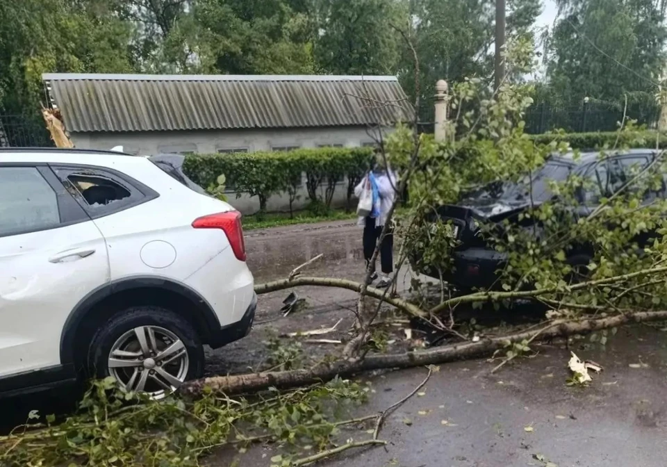 Дождь и смерч пришли в Нижний Новгород. Фото: телеграм-канал NN_Today