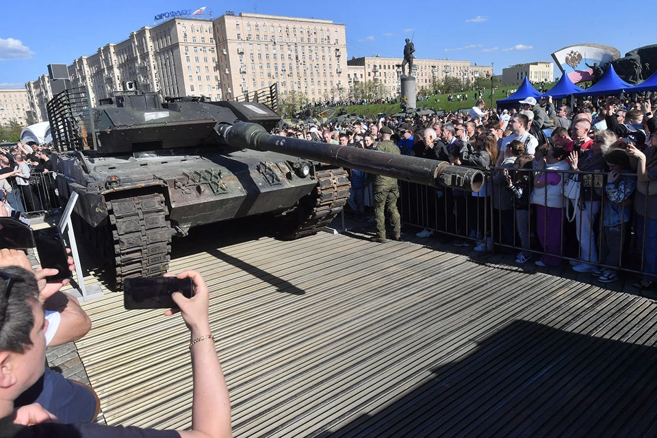 Грозная натовская техника стала экспонатом выставок трофеев Российской армии