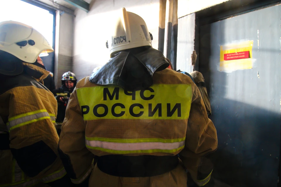 Площадь пожара составила 0,5 кв. м. Фото: Дмитрий Солодянкин