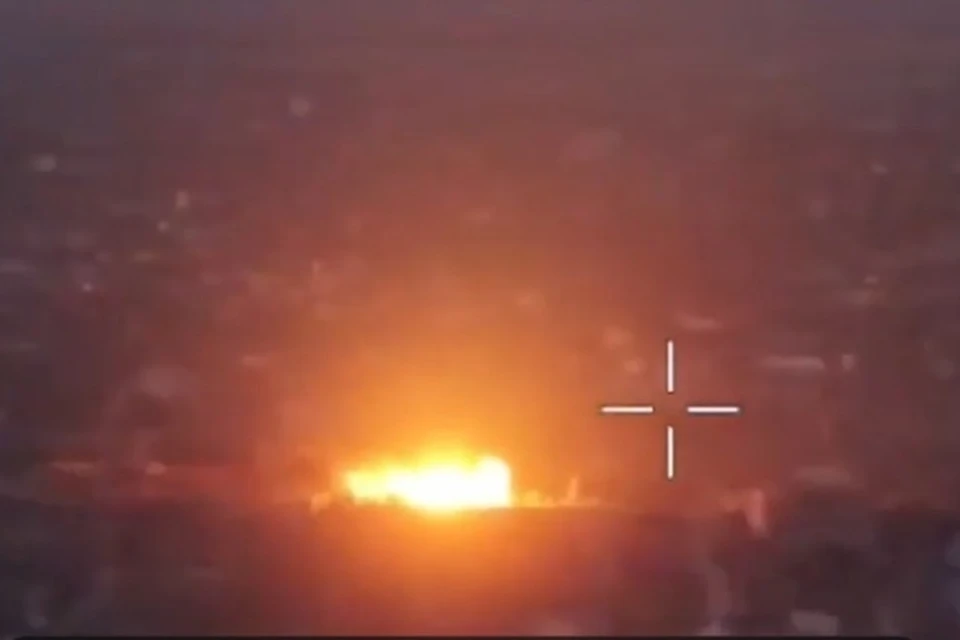 На херсонском направлении военнослужащие группировки войск «Днепр» провели успешную совместную операцию по ликвидации позиций украинских формирований. Фото: скрин из видео Минобороны РФ