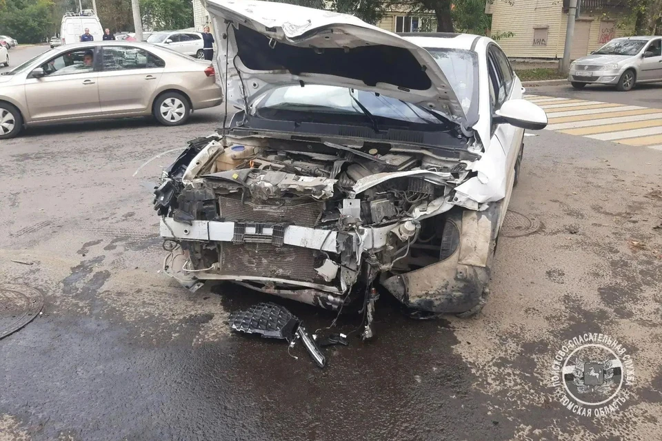 Один из участников аварии. Фото: ТОПСС