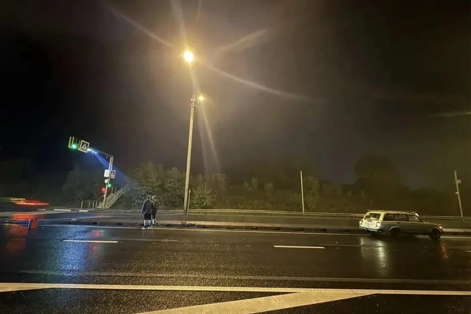 20-летний водитель «ВАЗ 2104» ехал по Чуйскому тракту в сторону Барнаула, когда случилась беда. Фото: Госавтоинспеция Новосибирской области.