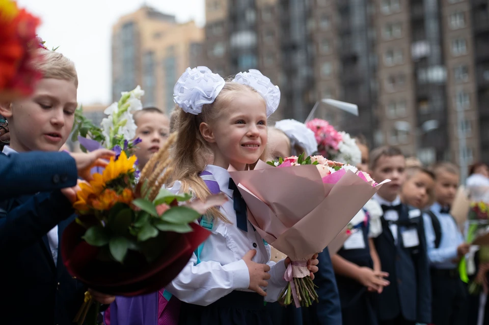 65 тысяч первоклассников приняли школы Кубани в новом учебном году Фото: Юлия ПЫХАЛОВА